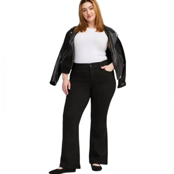 torrid Denim - Torrid Size 24R Black Slim Boot Denim Jeans